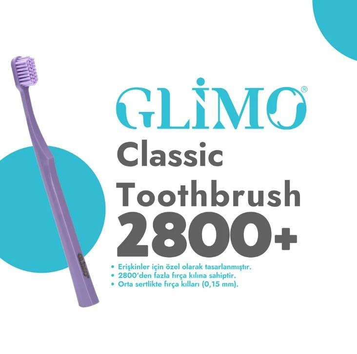 GLİMODİŞ FIRÇALARIGlimo Classic Medium 2800+ Diş Fırçası