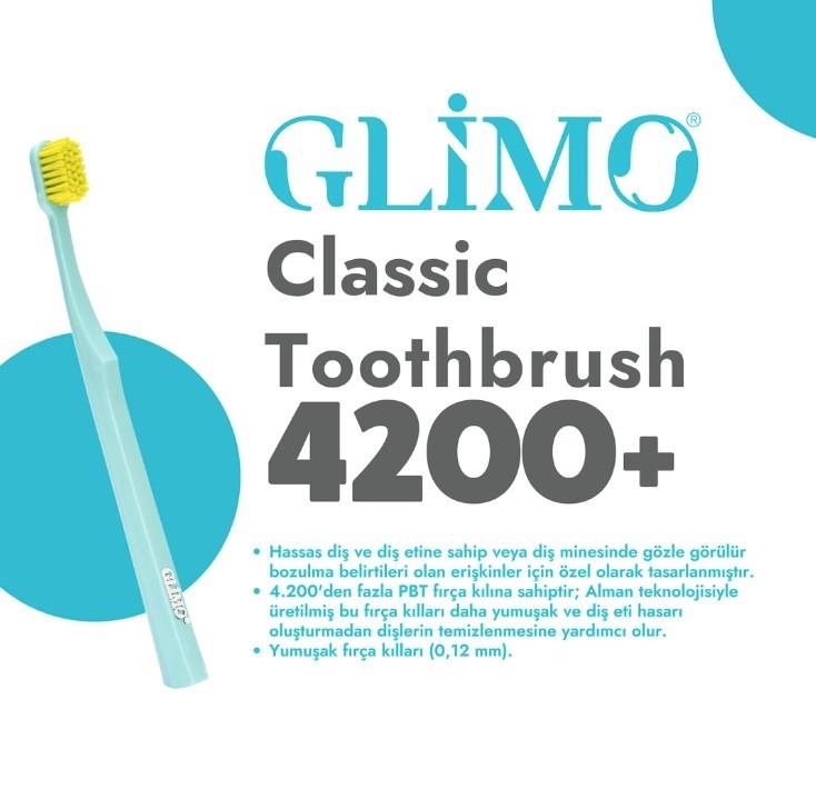 GLİMODİŞ FIRÇALARIGlimo Classic Soft 4200+ Diş Fırçası