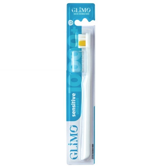 GLİMODİŞ FIRÇALARIGlimo Sensitive Diş Fırçası 10000+ Ultra Soft Beyaz