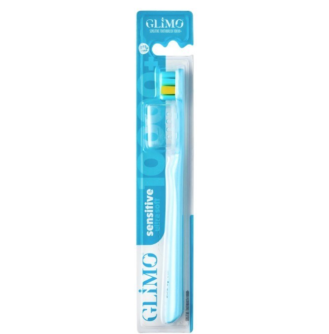 GLİMODİŞ FIRÇALARIGlimo Sensitive Diş Fırçası 10000+ Ultra Soft Mavi