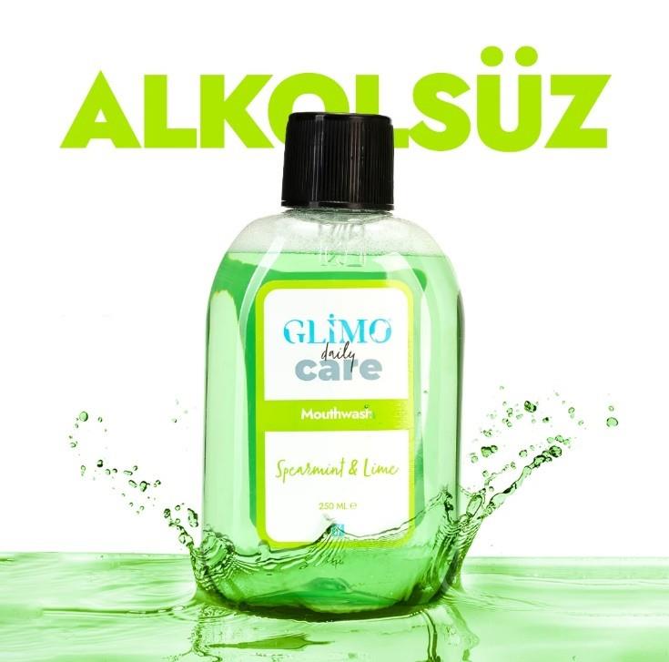 GLİMODİŞ MACUNLARIGlimo Daily Care Ağız Bakım Suyu Bahçenanesi Misket Limonu Nanesi 250 ml