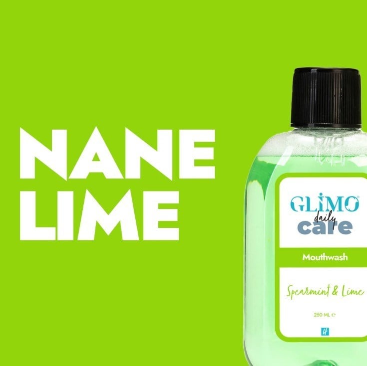 GLİMODİŞ MACUNLARIGlimo Daily Care Ağız Bakım Suyu Bahçenanesi Misket Limonu Nanesi 250 ml
