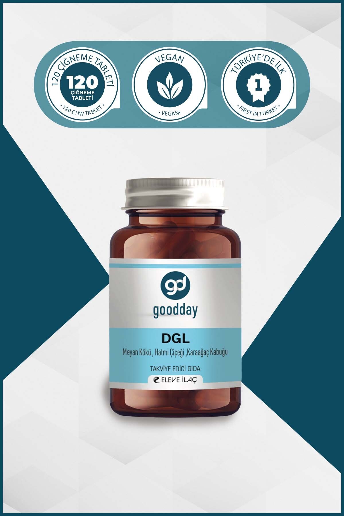 GOODDAYBESİN TAKVİYELERİGoodday DGL 120 Tablet