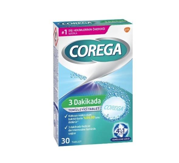GSKDİŞ MACUNLARICorega Diş Protezi Temizleyici 30 Tablet