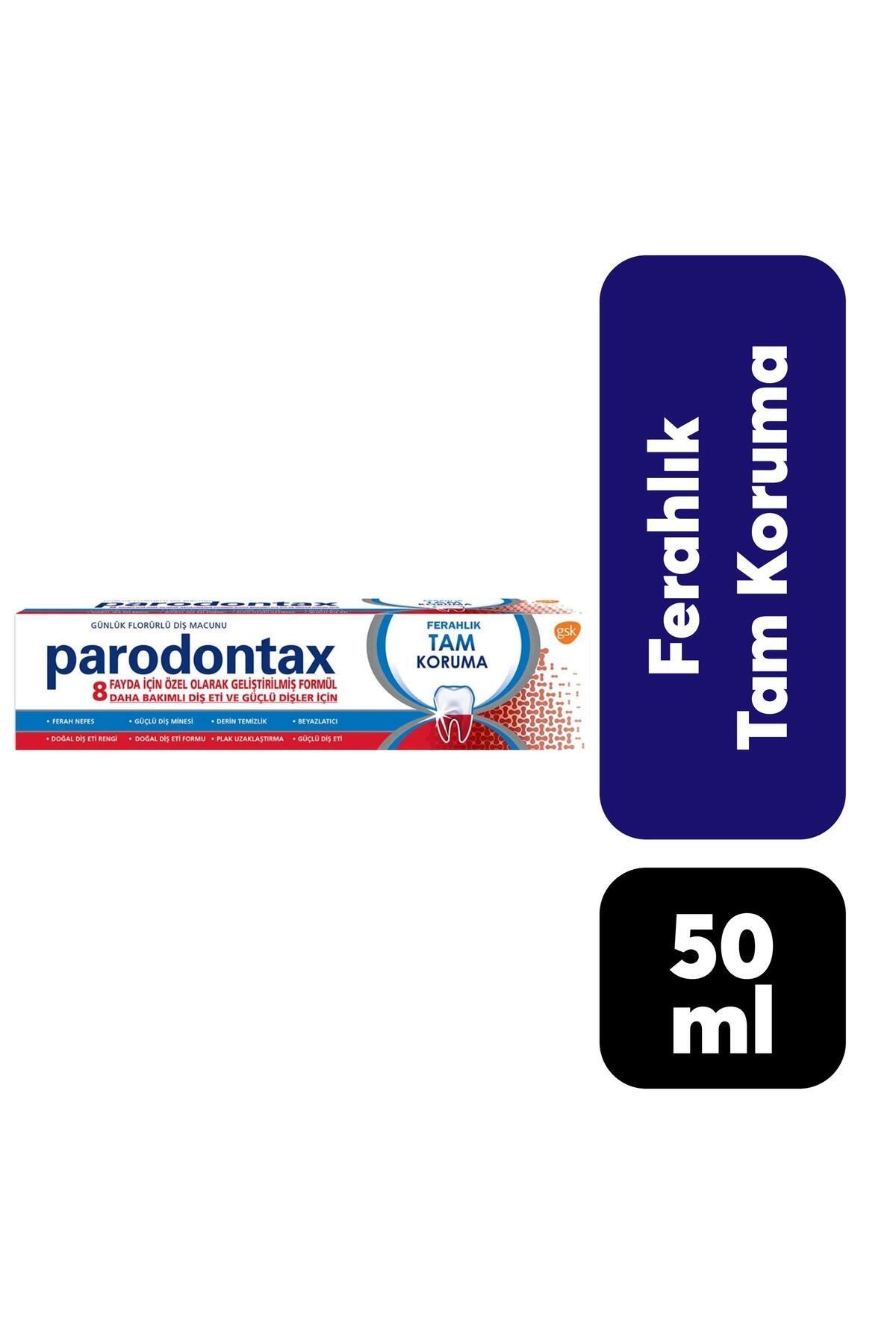 GSKDİŞ MACUNLARIParodontax Ferahlık Tam Koruma Diş Macunu 50 ml