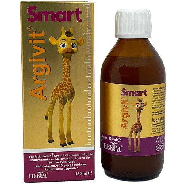 HEKİM İLAÇVİTAMİN-MİNERALLERArgivit Smart Şurup 150 ml