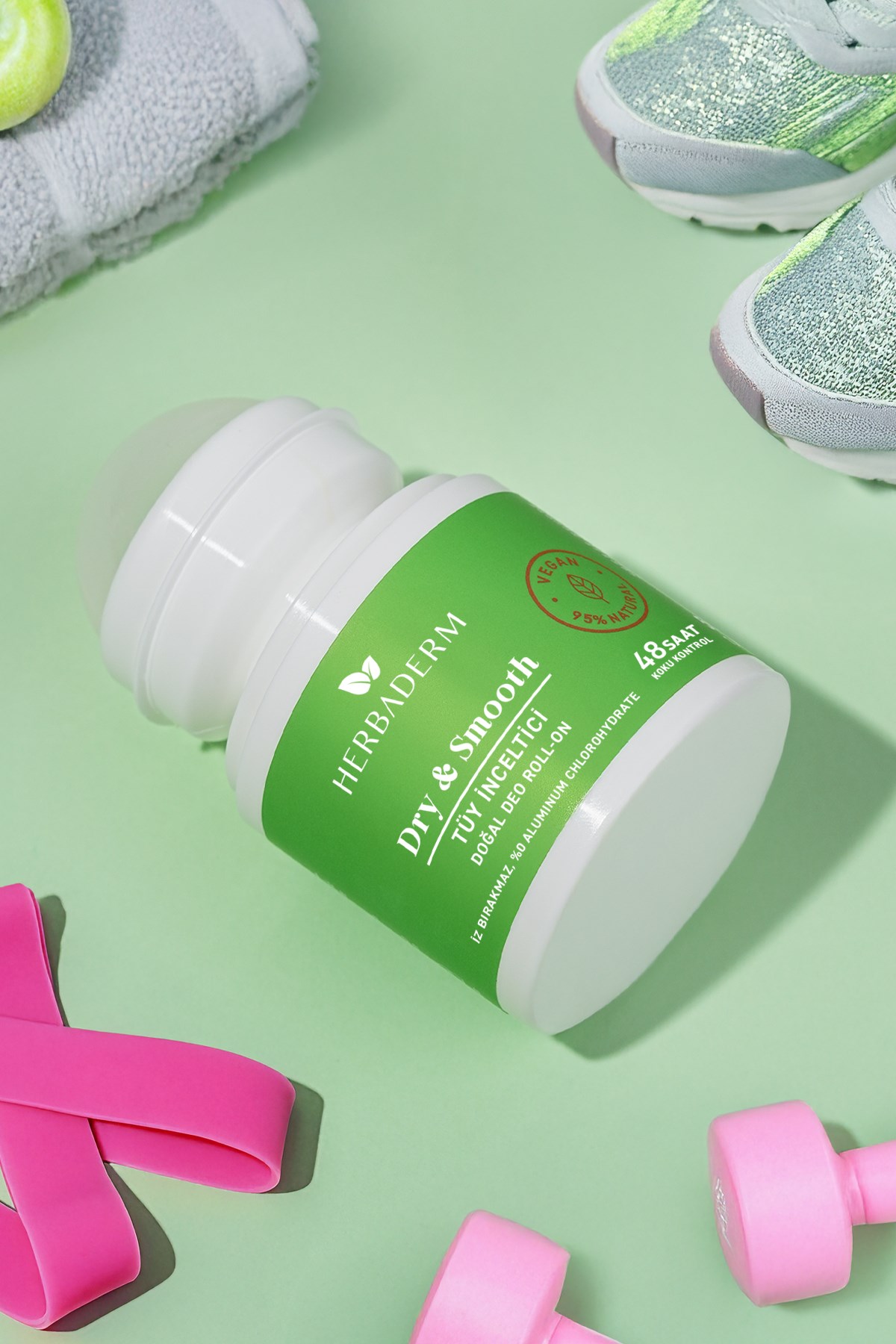 HerbadermDEODORANT & ROLL-ONHerbaderm Dry Smooth Doğal Deo Roll On 50 ml
