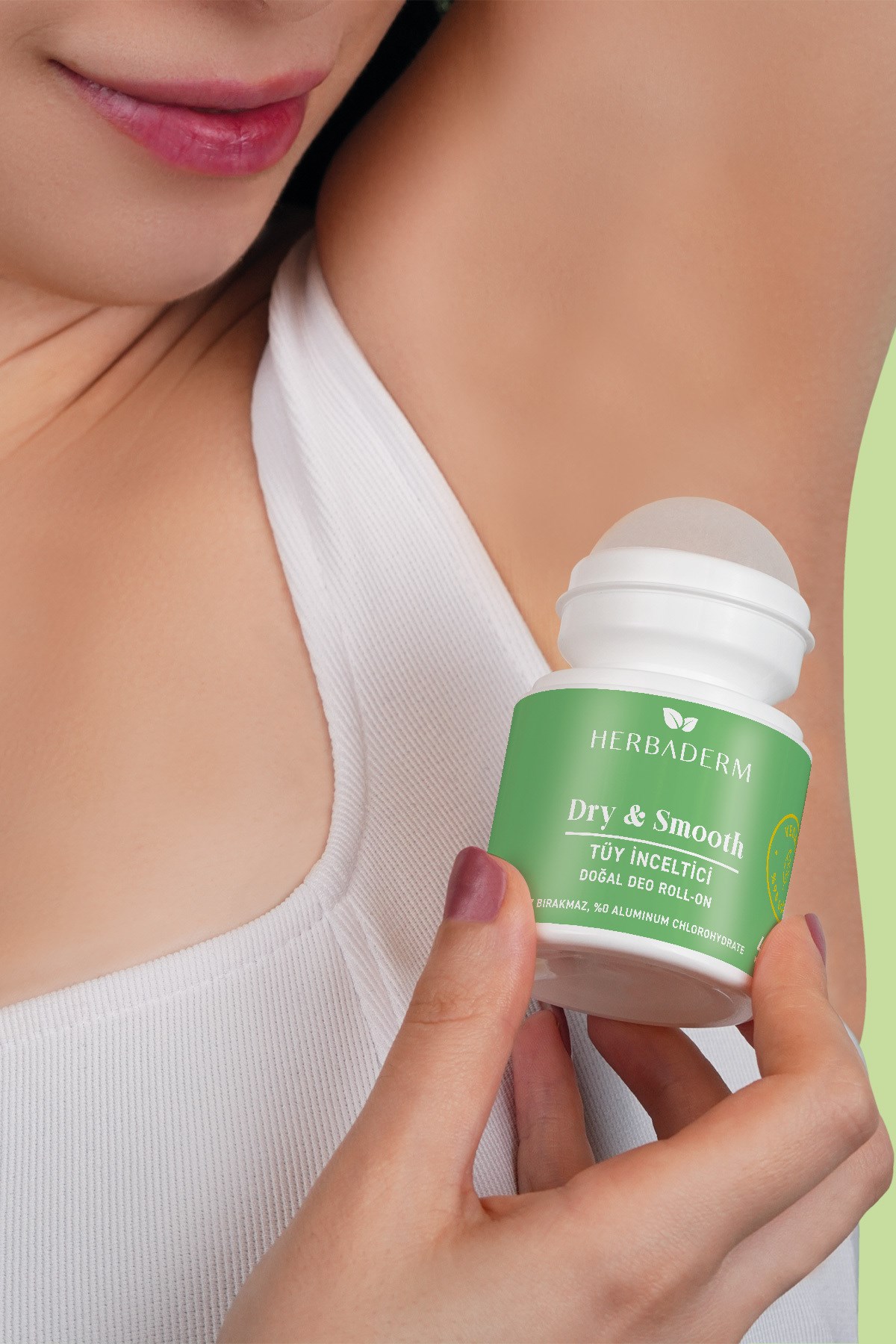 HerbadermDEODORANT & ROLL-ONHerbaderm Dry Smooth Doğal Deo Roll On 50 ml