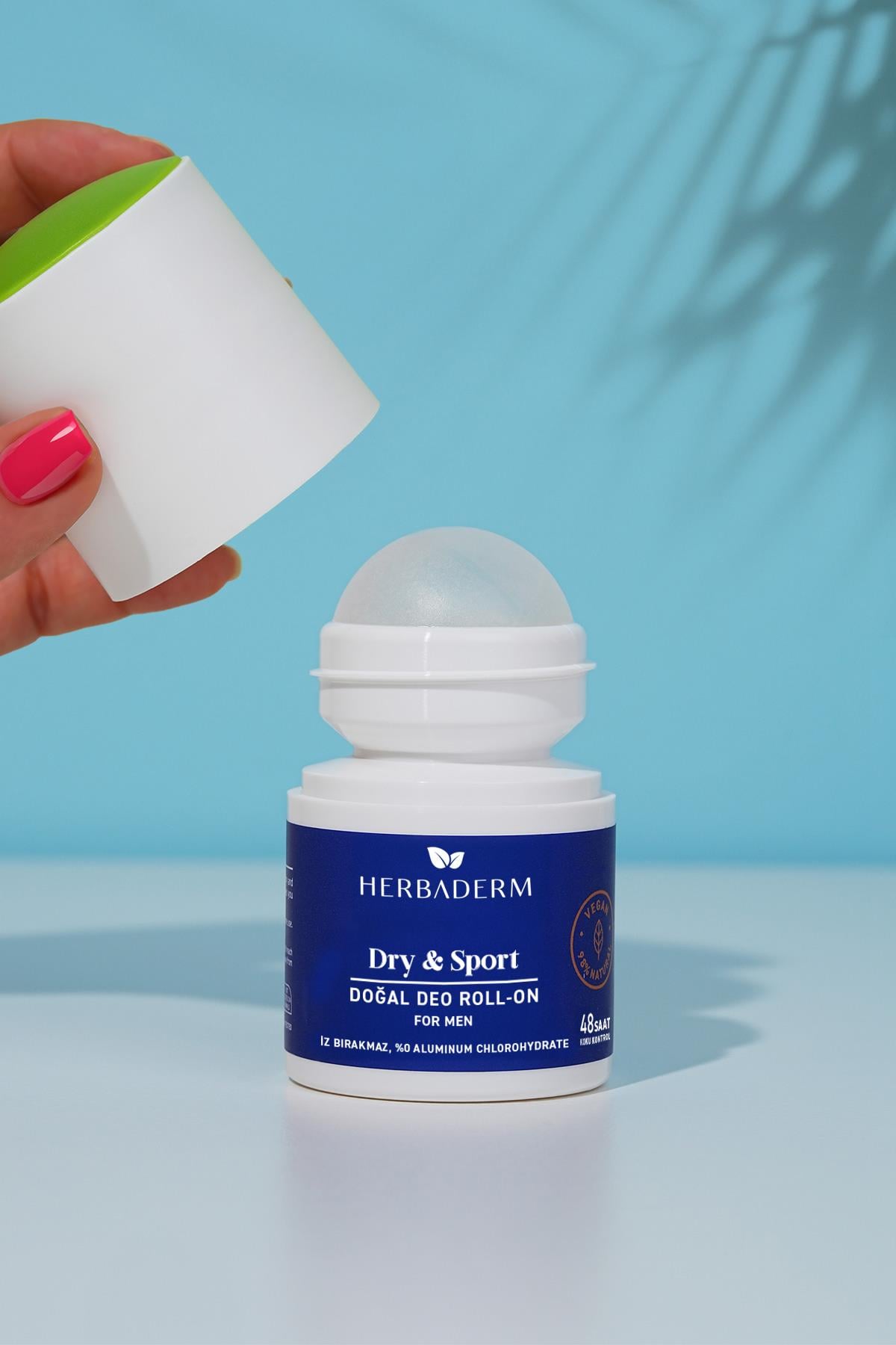 HerbadermDEODORANT & ROLL-ONHerbaderm Dry Sport Doğal Deo Roll On For Men 50 ml