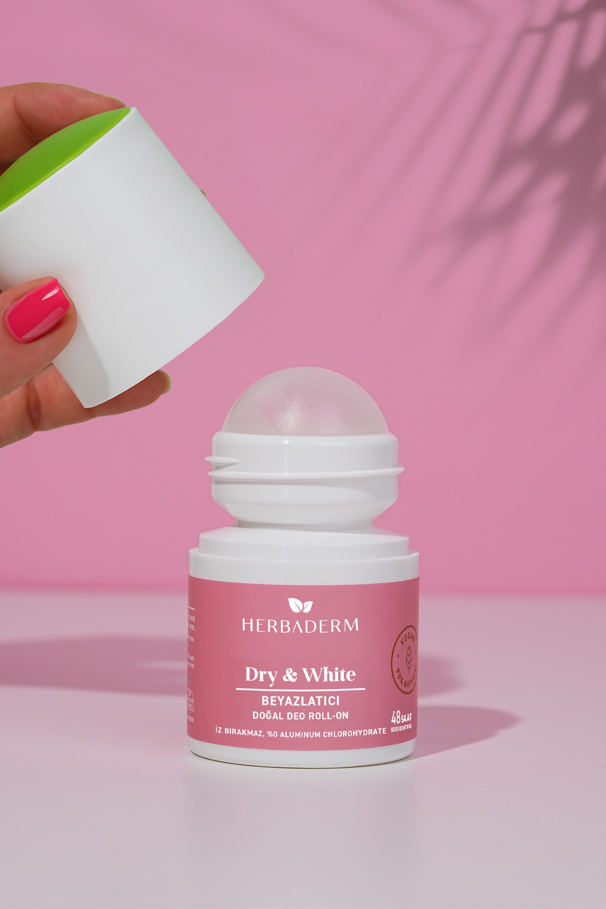 HerbadermDEODORANT & ROLL-ONHerbaderm Dry White Beyazlatıcı Deo Roll On 50 ml