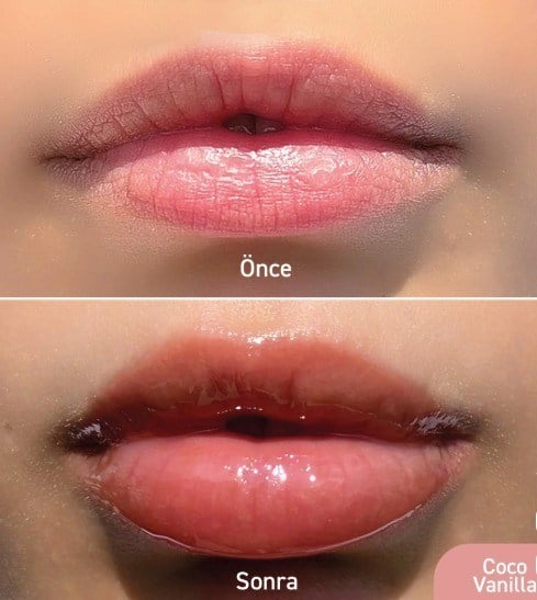 HerbadermDUDAK BAKIM ÜRÜNLERİHerbaderm Parlak Dudak Balmı Coco Vanilya Aromalı 10 ml (Charm Hediyeli)