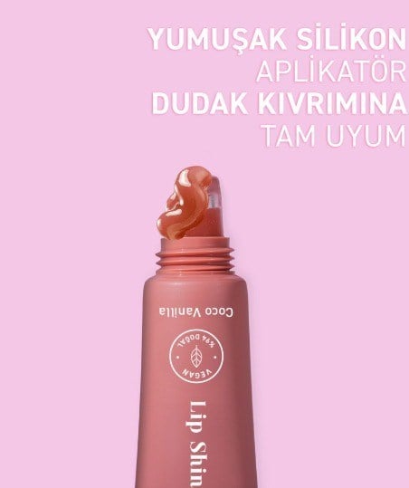 HerbadermDUDAK BAKIM ÜRÜNLERİHerbaderm Parlak Dudak Balmı Coco Vanilya Aromalı 10 ml (Charm Hediyeli)