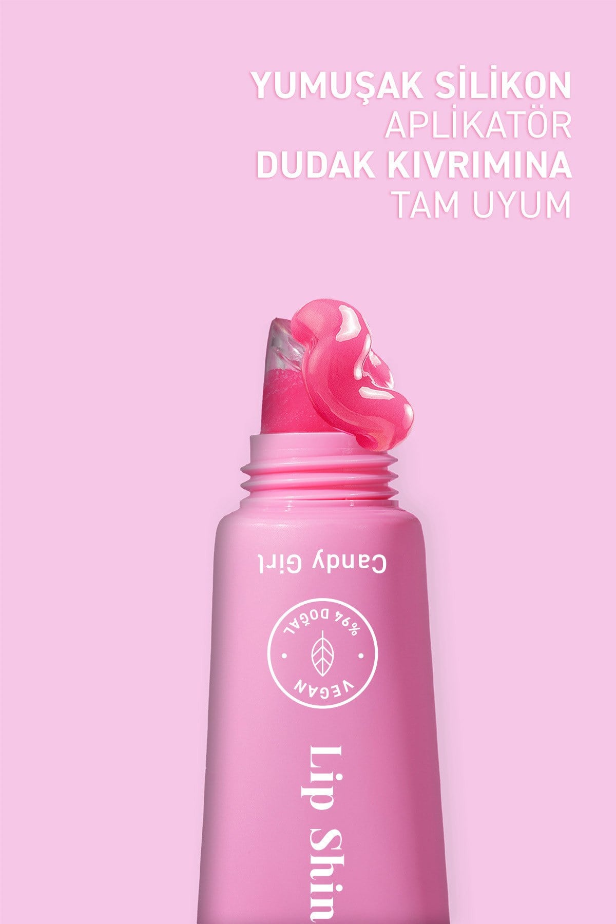 HerbadermDUDAK BAKIM ÜRÜNLERİHerbaderm Parlak Dudak Balmı Pamuk Şekeri Aromalı 10 ml (Charm Hediyeli)