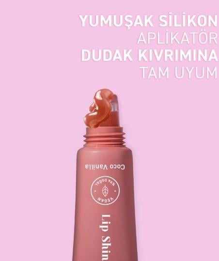 HerbadermDUDAK BAKIM ÜRÜNLERİHerbaderm Parlak Dudak Balmı Coco Vanilya Aromalı 10 ml (Charm Hediyeli)