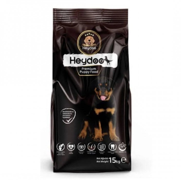 HEYDOOSEVİMLİ DOSTLARIMIZHeydoo Kuzu Etli ve Pirinçli Yavru Köpek Maması 15 Kg