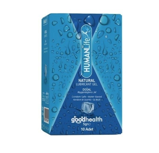 HUMANLİFEKAYGANLAŞTIRICI VE DİĞER ÜRÜNLERHumanLife 5 gr X 10 Doğal Kayganlaştırıcı Jel Lubricant