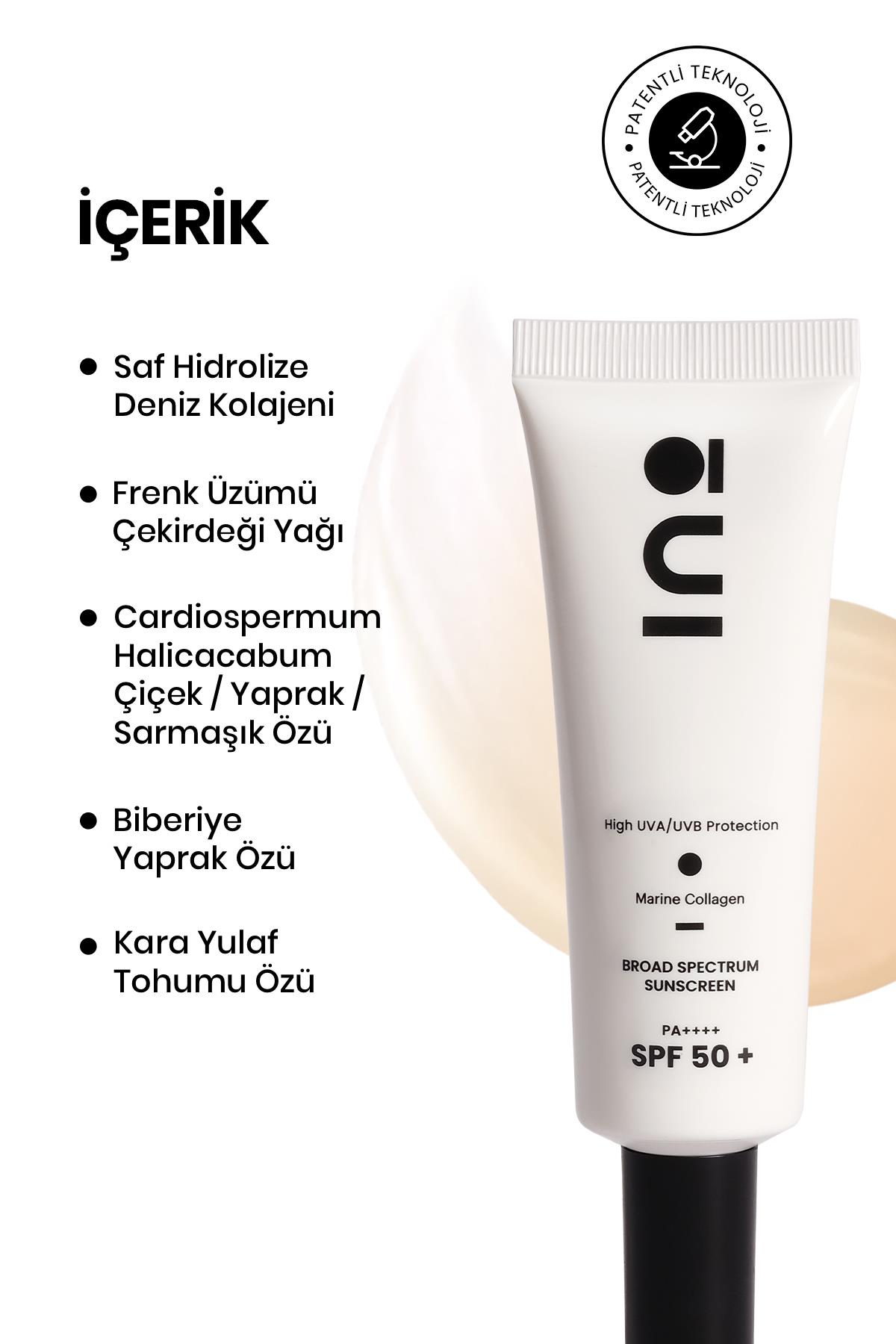 INO BeautyYÜZ GÜNEŞ ÜRÜNLERİIno Beauty Broad Spectrum SPF 50+ Yüksek Korumalı Güneş Kremi - 02 Medium 50 ml