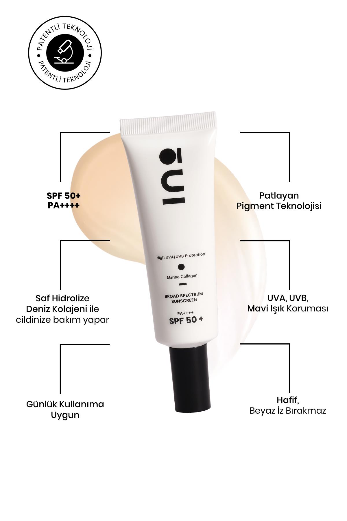 INO BeautyYÜZ GÜNEŞ ÜRÜNLERİIno Beauty Broad Spectrum SPF 50+ Yüksek Korumalı Güneş Kremi - 02 Medium 50 ml