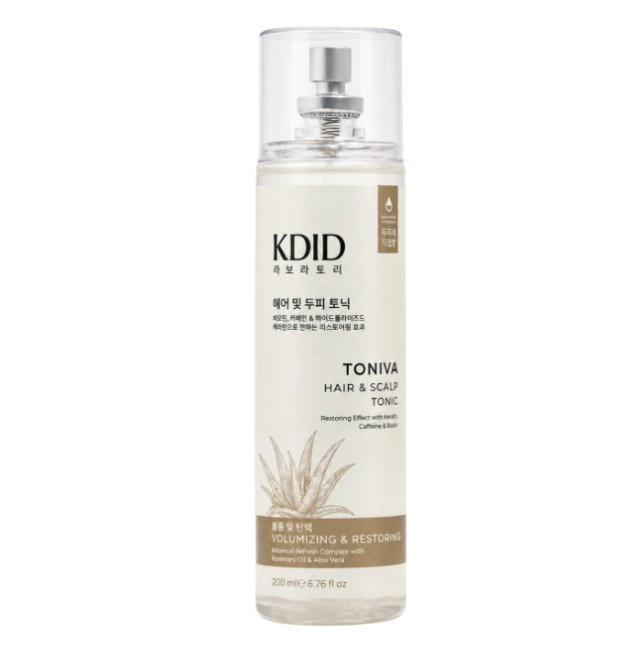KDIDSAÇ BAKIM ÜRÜNLERİKdid Toniva Hair & Scalp Tonic Toniva Biotin Kafein Keratin İçerikli Saç Derisi Güçlendirici Bakım Toniği 200 ml