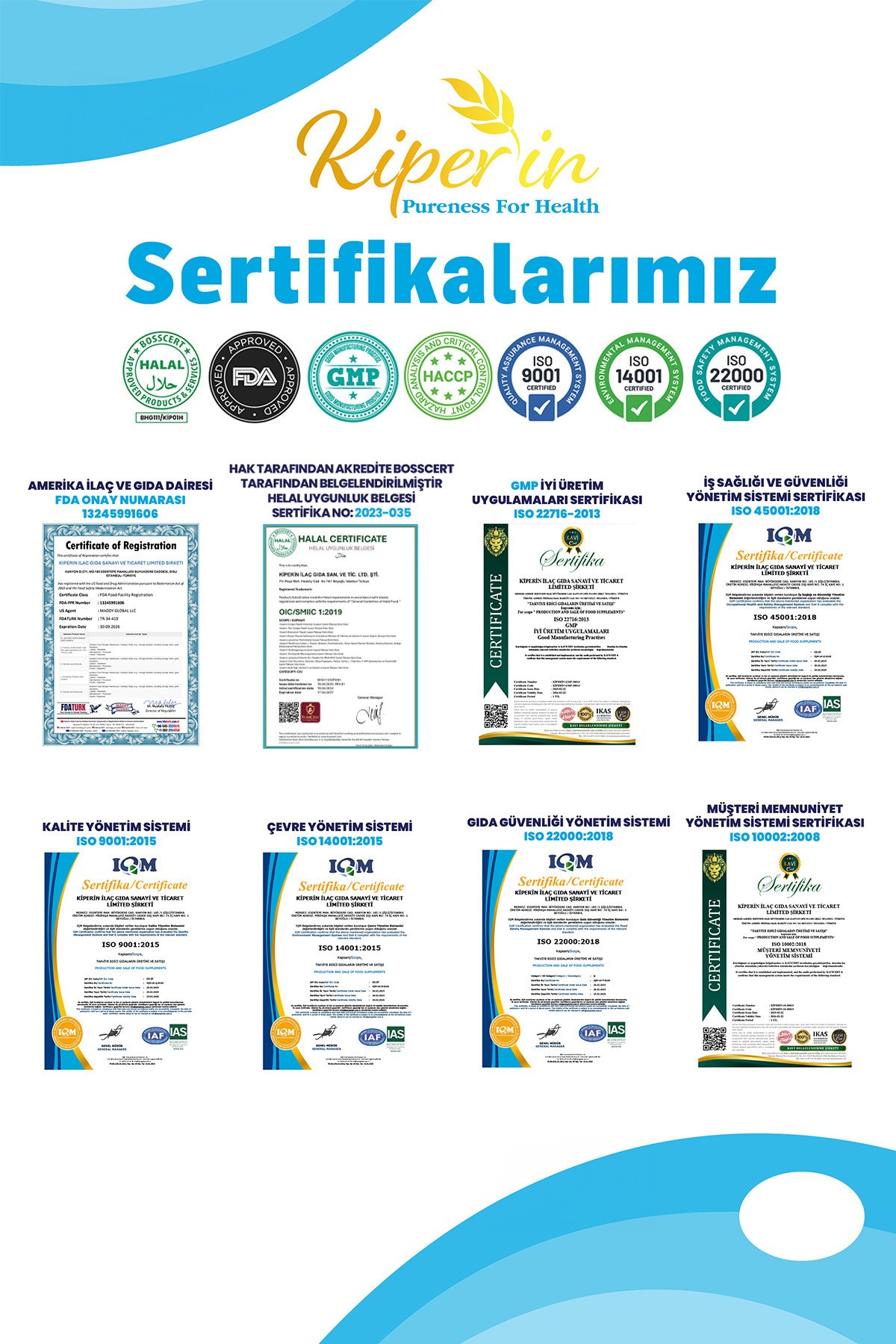 KİPERİNEKLEM SAĞLIĞI ÜRÜNLERİKiperin Flexura Glukozamin, MSM, Kondroitin, Akgünlük, SAM-e, Hyaluronik Asit 60 Kapsül