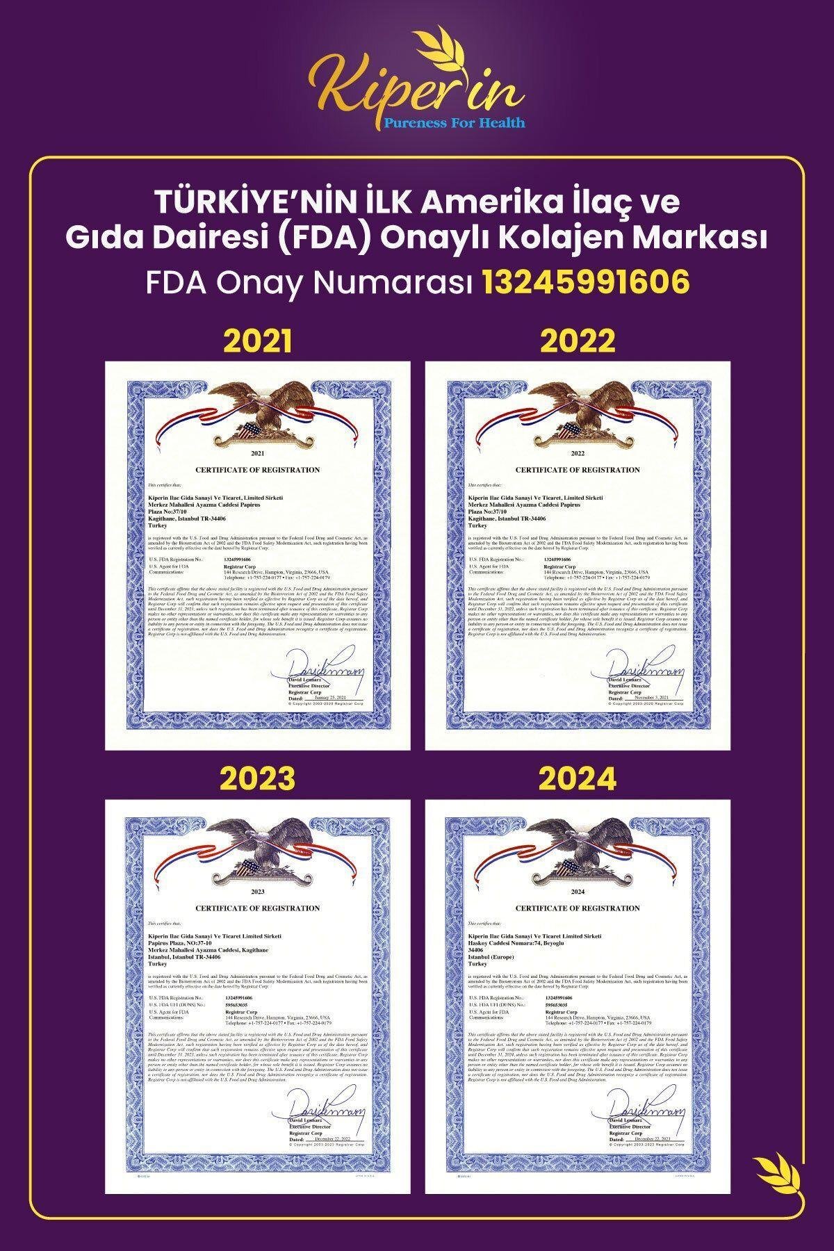 KİPERİNKOLAJENLERKiperin Purple Collagen Toz 40 Günlük 575 gr