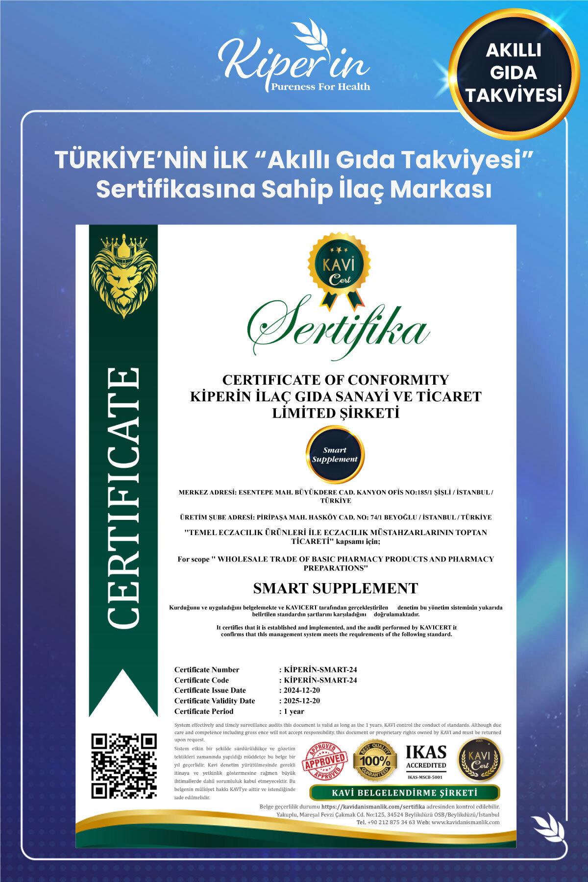 KİPERİNVİTAMİN-MİNERALLERKiperin Mind Focus Aslan Yelesi Mantarı, Sitikolin, Rhodiola, L-Theanin 60 Kapsül