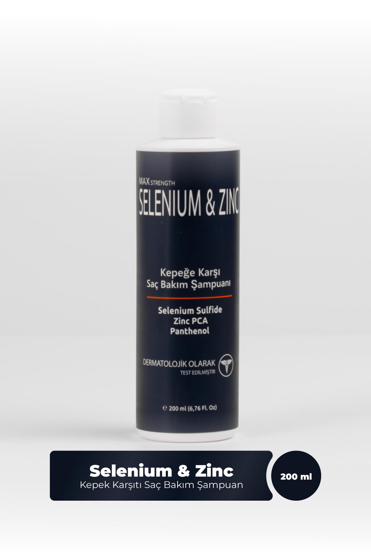 Krc DermaŞAMPUANLARKrc Derma Selenium Zinc Kepek Karşıtı Şampuan 200 ml