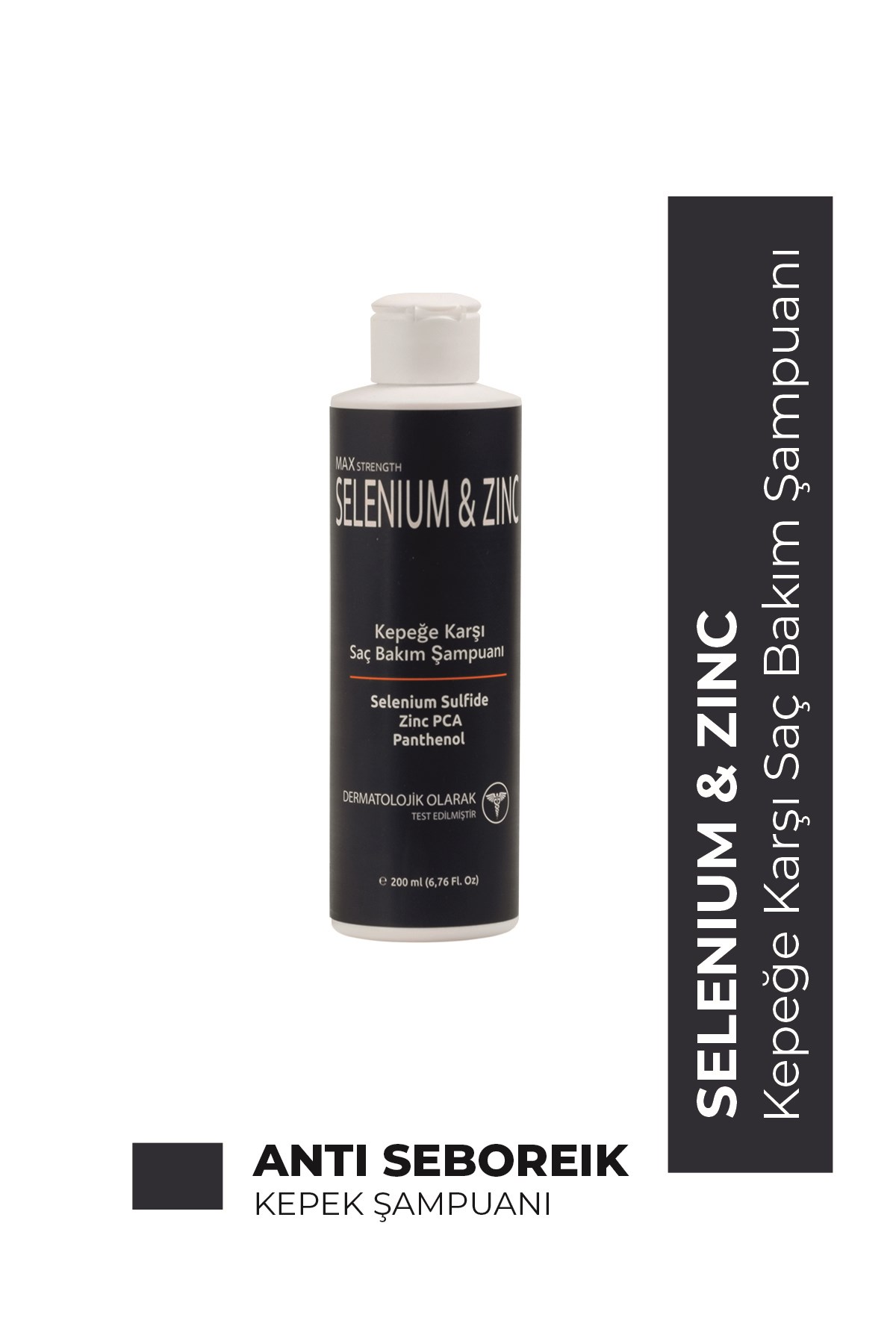 Krc DermaŞAMPUANLARKrc Derma Selenium Zinc Kepek Karşıtı Şampuan 200 ml