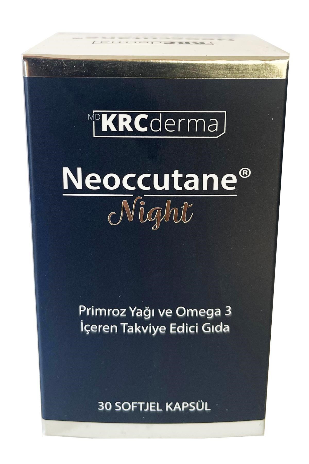 Krc DermaVİTAMİN-MİNERALLERKrc Derma Neoccutane Night Takviye Edici Gıda 30 Yumuşak Kapsül