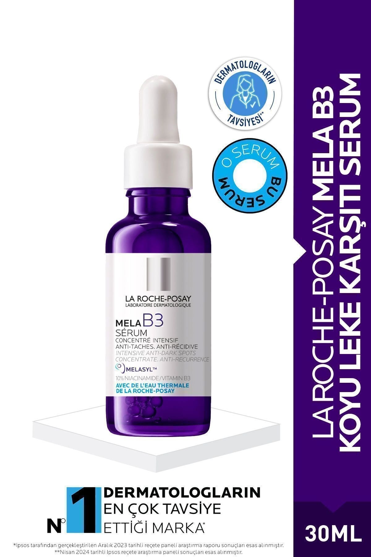 LA ROCHE POSAYCİLT BAKIM SERUMLARILa Roche Posay Mela B3 Leke Karşıtı Serum 30 ml