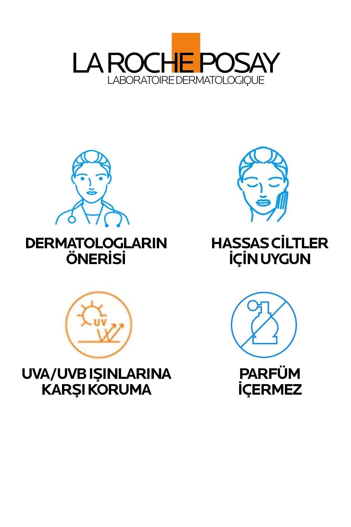 LA ROCHE POSAYYÜZ GÜNEŞ ÜRÜNLERİLa Roche Posay Anthelios Uvmune 400 Anti-Dark Spots Fluid Spf50+ Melasyl İçeren Güneş Kremi 50 ml