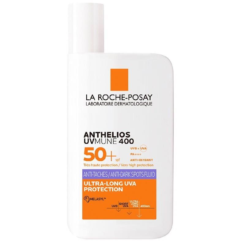LA ROCHE POSAYYÜZ GÜNEŞ ÜRÜNLERİLa Roche Posay Anthelios Uvmune 400 Anti-Dark Spots Fluid Spf50+ Melasyl İçeren Güneş Kremi 50 ml