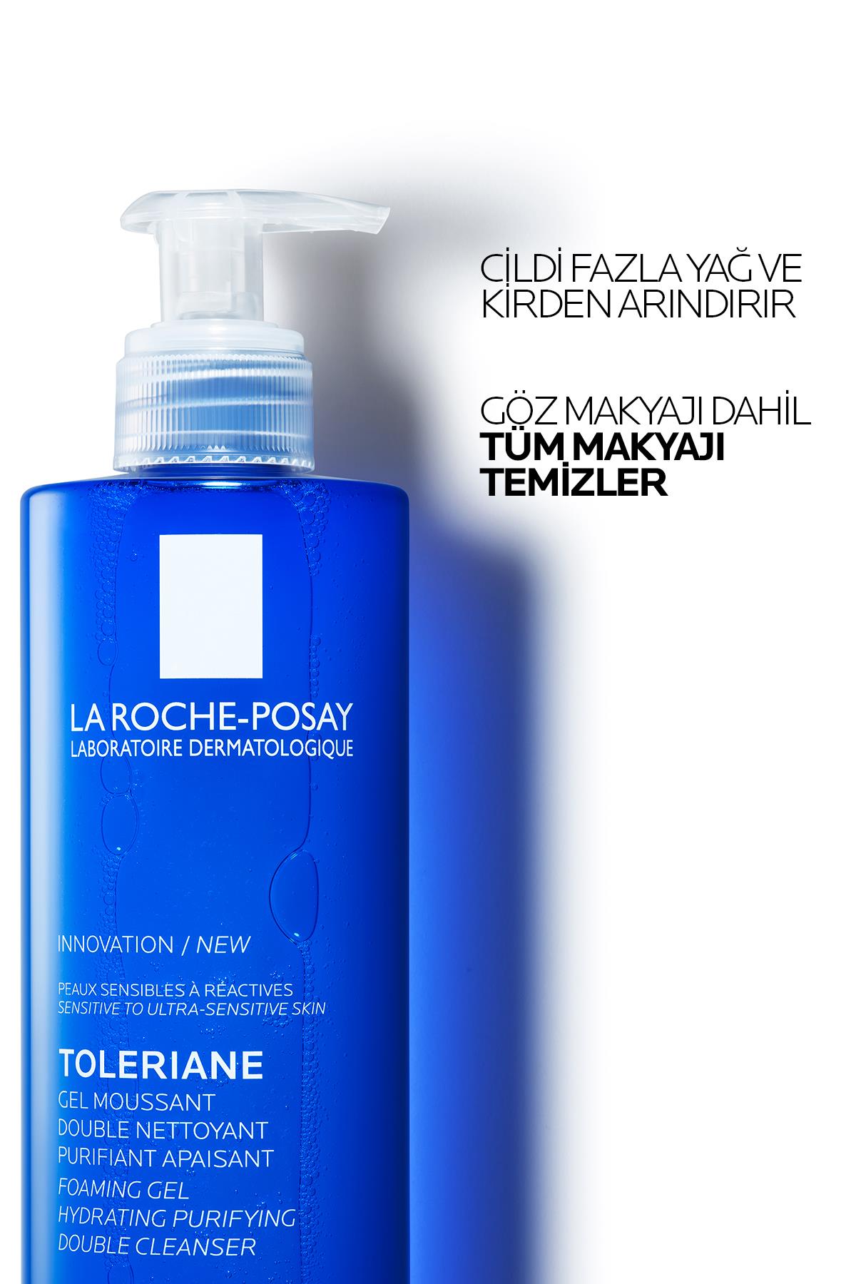 LA ROCHE POSAYYÜZ TEMİZLEYİCİLERLa Roche Posay Toleriane Hassas Ciltler Dahil Tüm Ciltler İçin Temizleme Jeli 400 ml