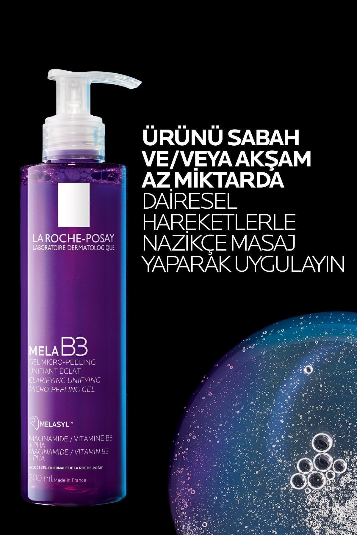 LA ROCHE POSAYYÜZ TEMİZLEYİCİLERLa Roche Posay Mela B3 Koyu Leke Karşıtı Temizleme Jeli 200 ml