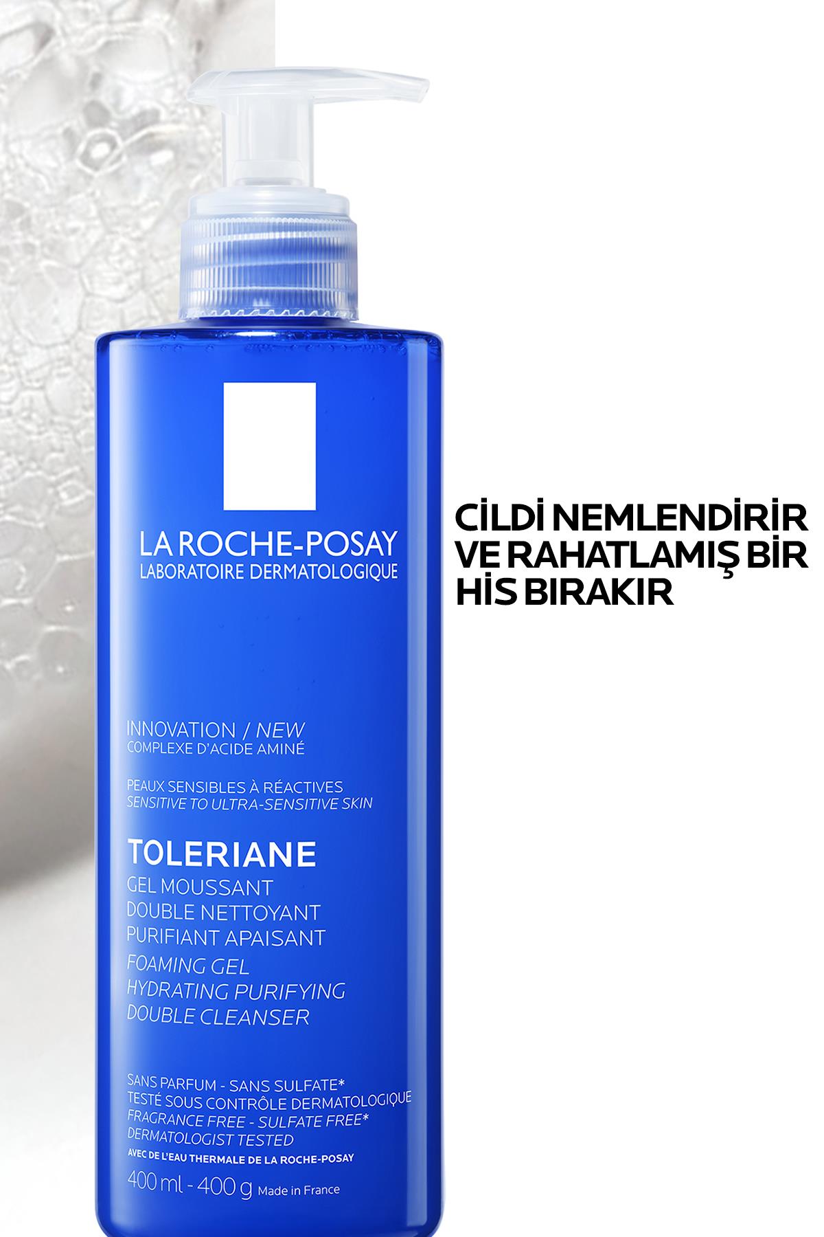 LA ROCHE POSAYYÜZ TEMİZLEYİCİLERLa Roche Posay Toleriane Hassas Ciltler Dahil Tüm Ciltler İçin Temizleme Jeli 400 ml