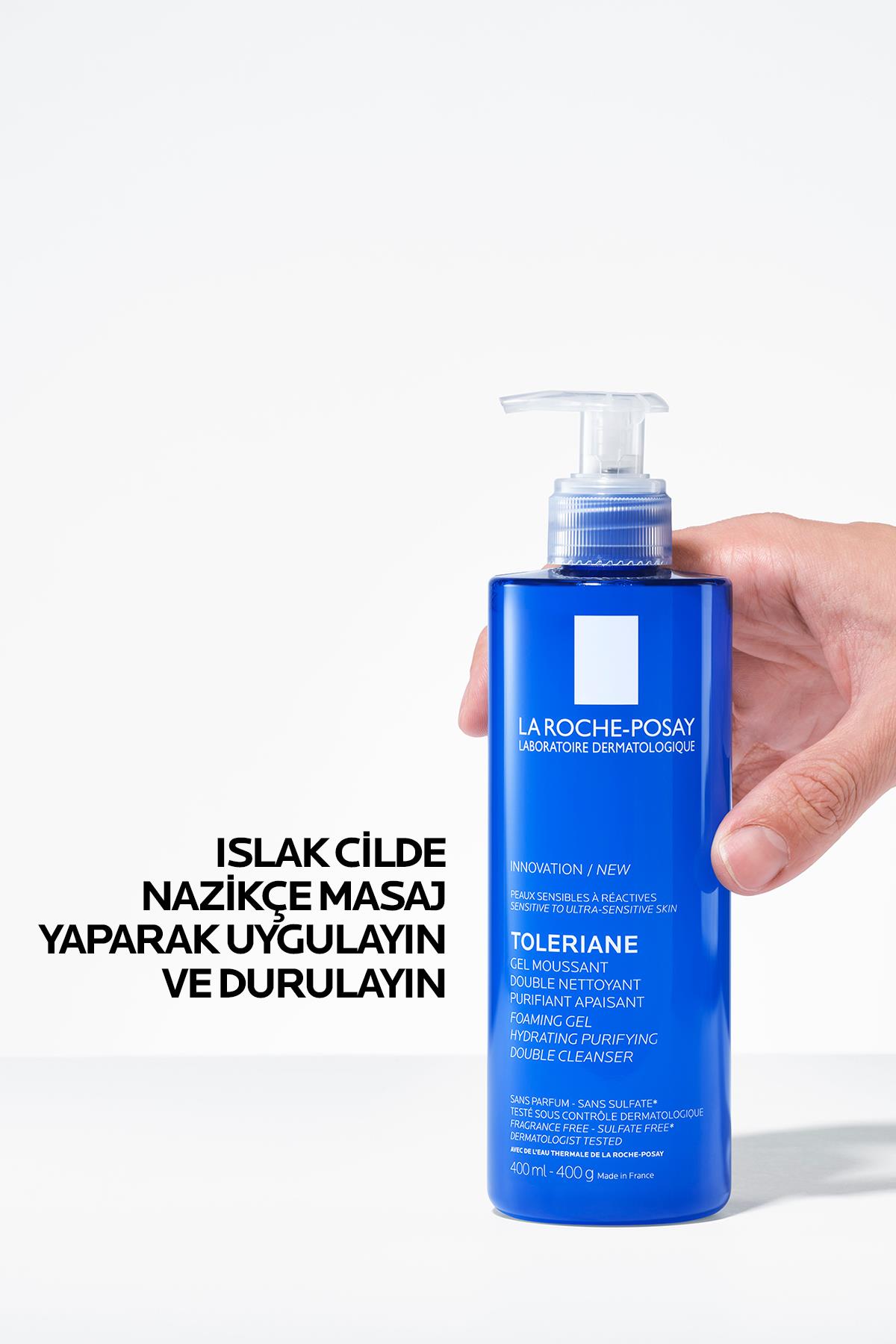 LA ROCHE POSAYYÜZ TEMİZLEYİCİLERLa Roche Posay Toleriane Hassas Ciltler Dahil Tüm Ciltler İçin Temizleme Jeli 400 ml