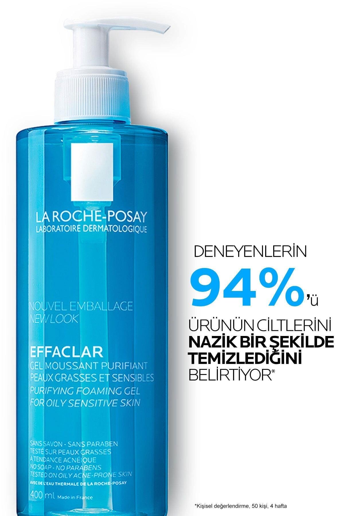 LA ROCHE POSAYYÜZ TEMİZLEYİCİLERLa Roche Posay Effaclar Jel 400 ml