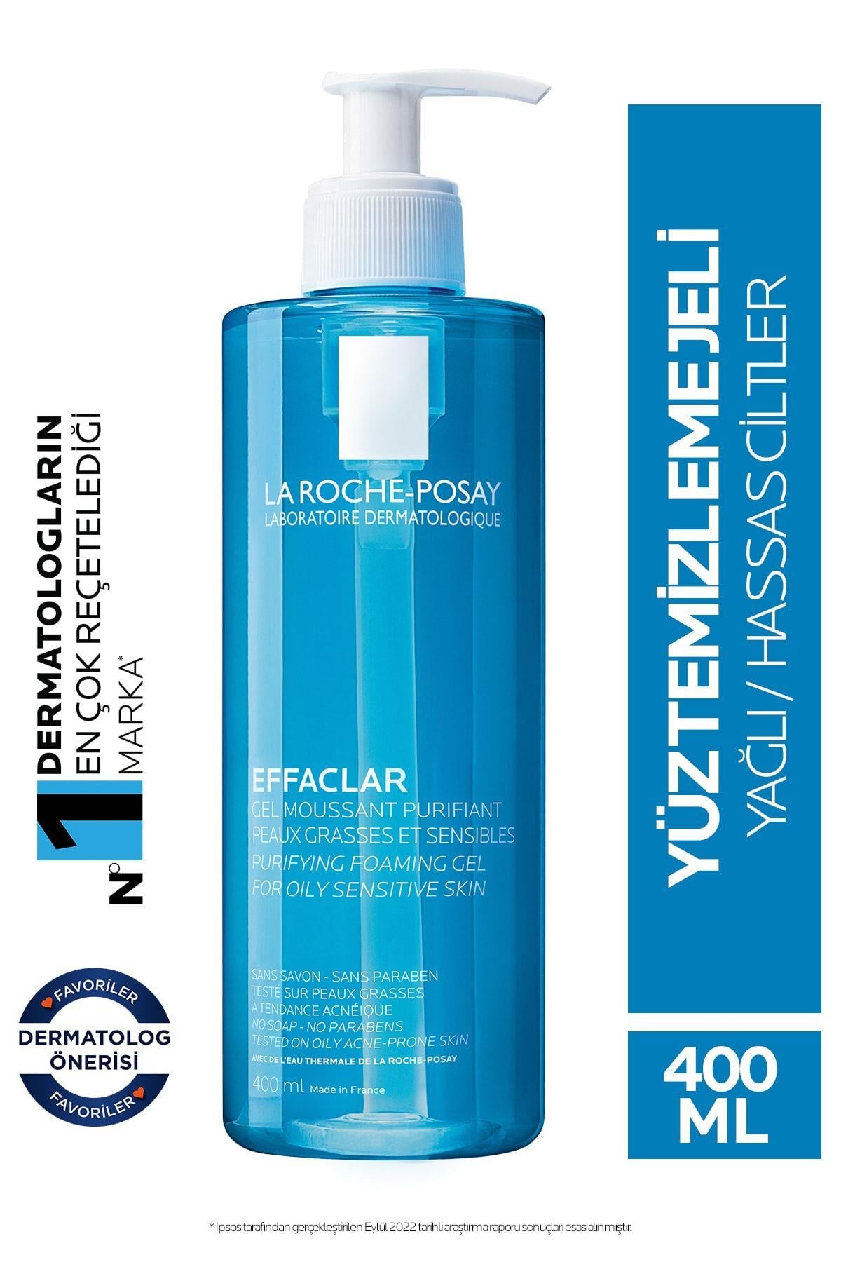 LA ROCHE POSAYYÜZ TEMİZLEYİCİLERLa Roche Posay Effaclar Jel 400 ml