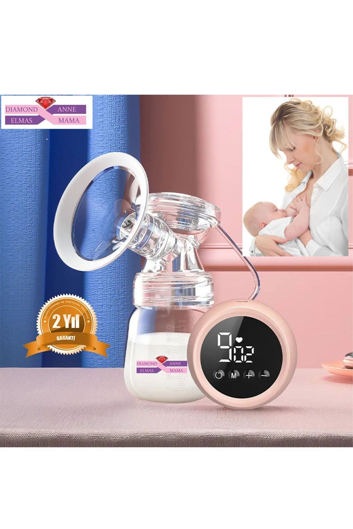 LİFENETGÖGÜS POMPALARILife Net Elektrikli MZ-608 Elektrikli Göğüs Pompası