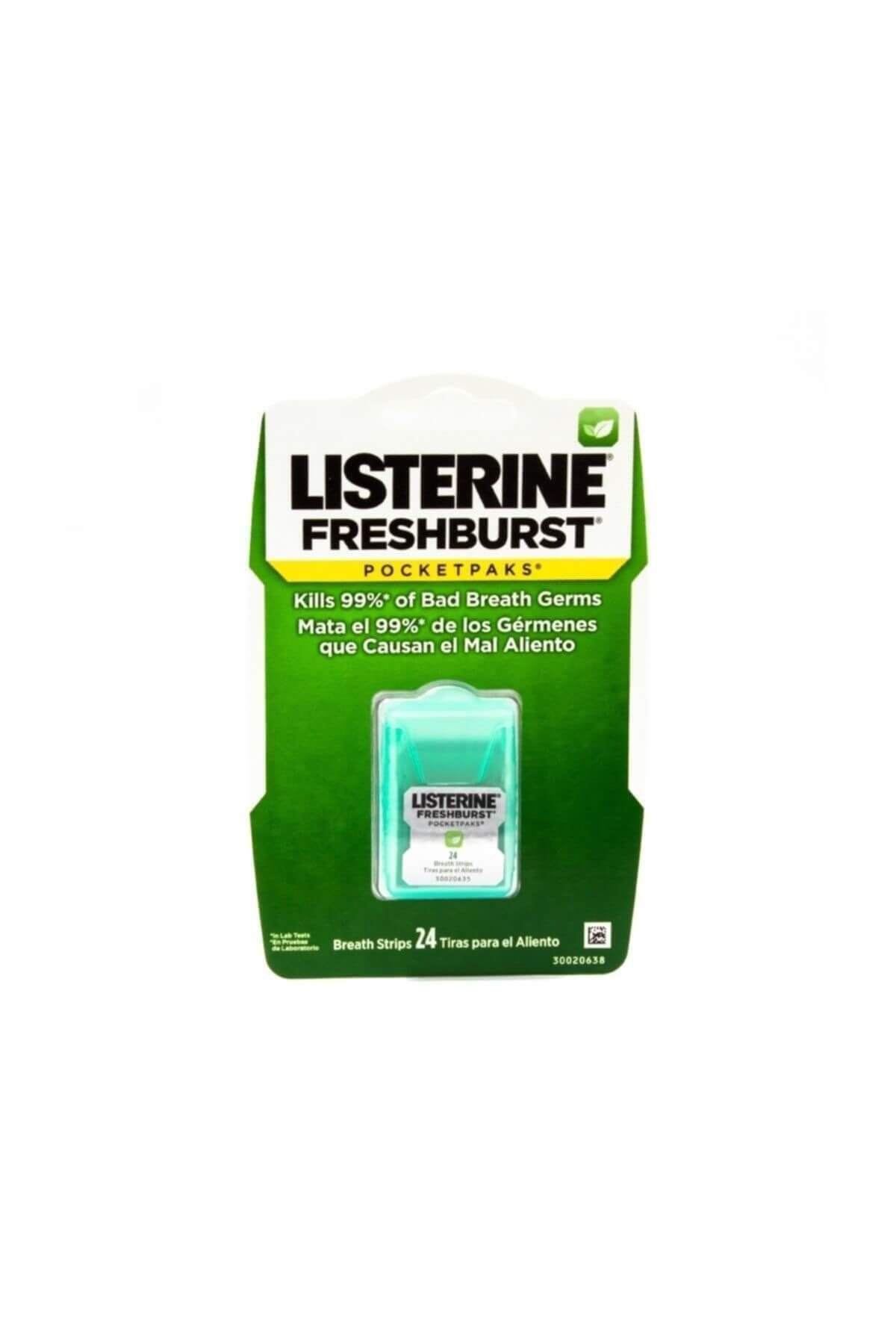 LİSTERİNEDİŞ MACUNLARIListerine Freshburst Pocketpaks 24'lü
