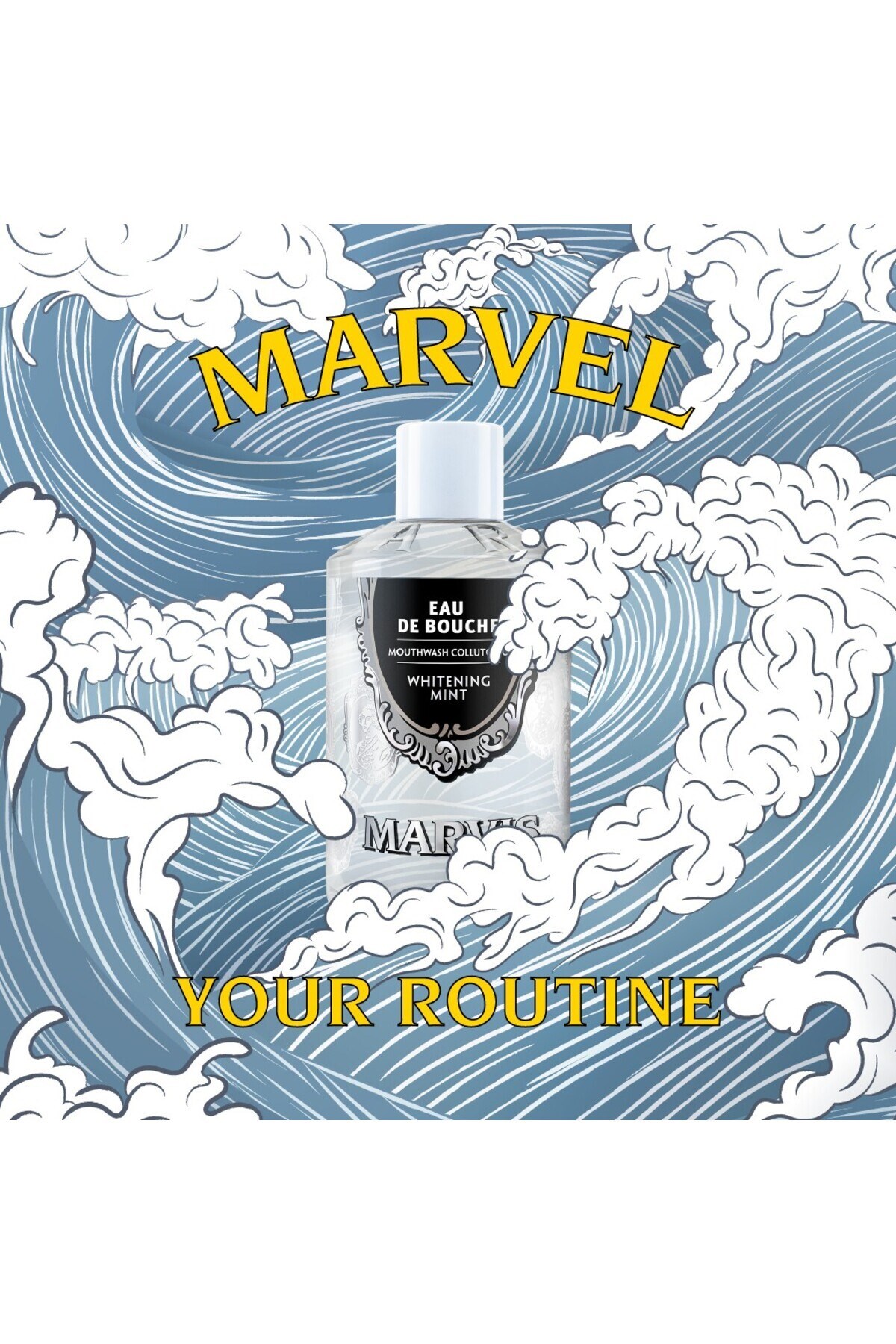 MARVİSDİŞ MACUNLARIMarvis Whitening Mint Ağız Bakım Suyu 400 ml