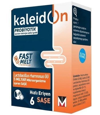 MENARINIPROBİYOTİKLERKaleidon Probiyotik Fast Melt Formula 6 Saşe