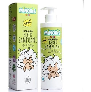 MİNORİSBEBEK VE ÇOCUK ŞAMPUANLARIMinoris Baby Organik Saç Ve Vücut Şampuanı 400 ml
