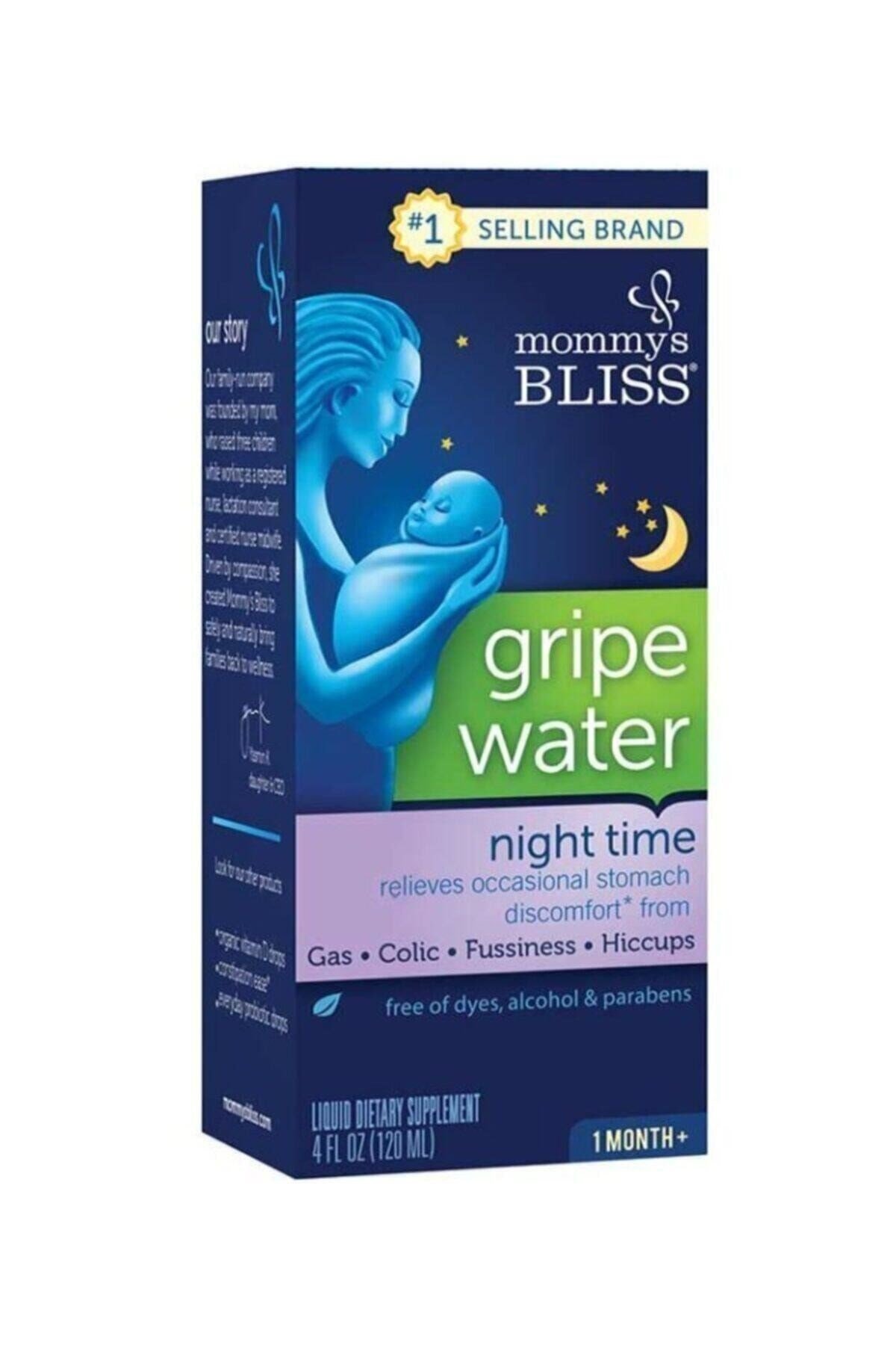 MOMMY'S BLİSSBİTKİSEL ÜRÜNLERMommy's Bliss Night Time Gripe Water 120 ml