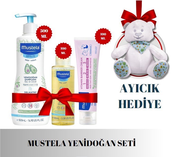 MUSTELABEBEK VE ÇOCUK ŞAMPUANLARIMustela Yenidoğan Set AYICIK HEDİYELİ