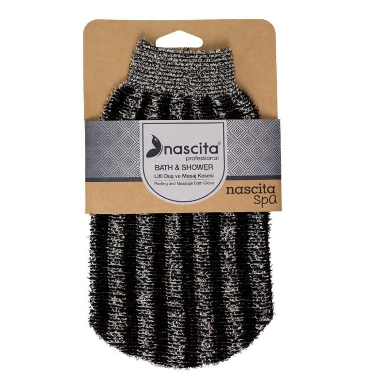 NascitaBANYO ÜRÜNLERİNascita Lastikli Duş Kesesi Siyah - 24