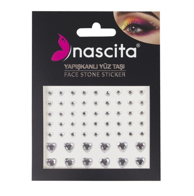 NascitaKOZMETİKNascita Face Jewels Yapışkanlı Yüz Taşı Sticker Seti