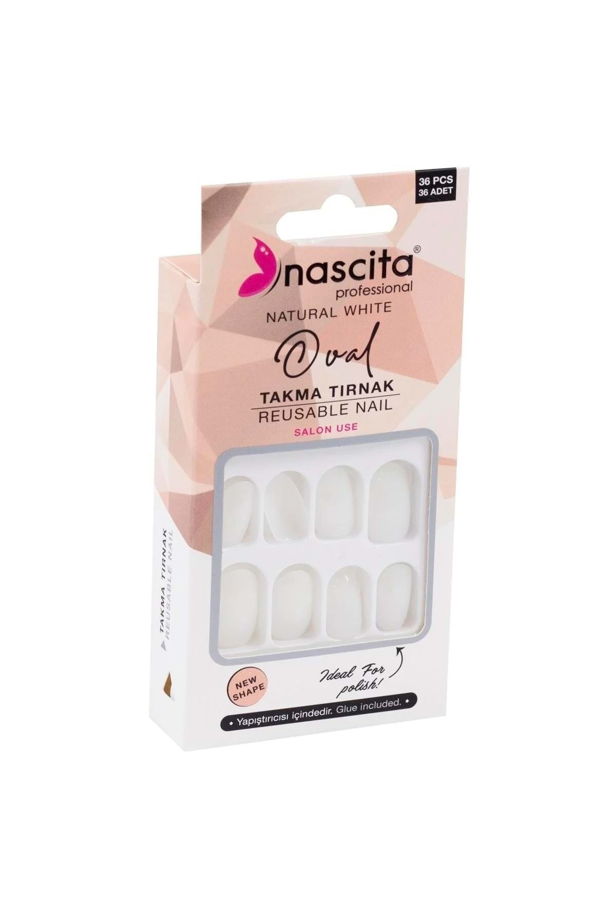 NascitaTIRNAK ÜRÜNLERİNascita 36'lı Oval Takma Tırnak - 141