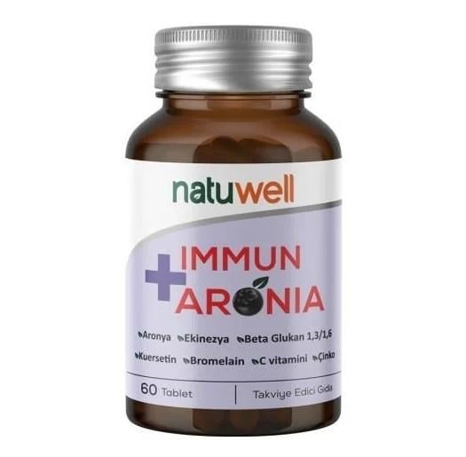 NatuwellVİTAMİN-MİNERALLERNatuwell Immun Aronia 60 Tablet