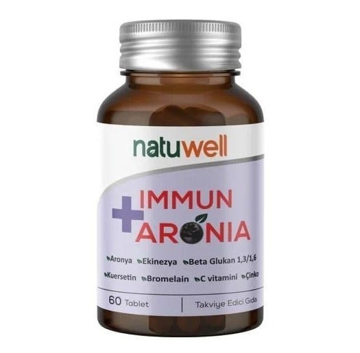 NatuwellVİTAMİN-MİNERALLERNatuwell Immun Aronia 60 Tablet